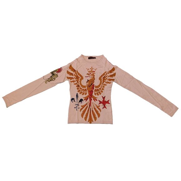 Raw7 T-Shirt "Eagle" - Dusty Pink - Picture 1 of 2